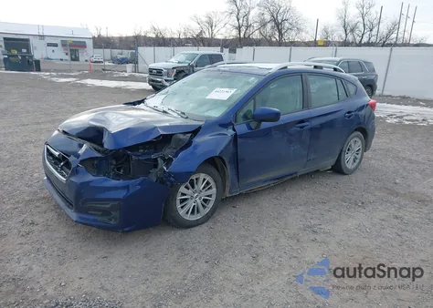 2018 Subaru Impreza 2.0I Premium из США, поврежденный, VIN 4S3GTAB67J3717248